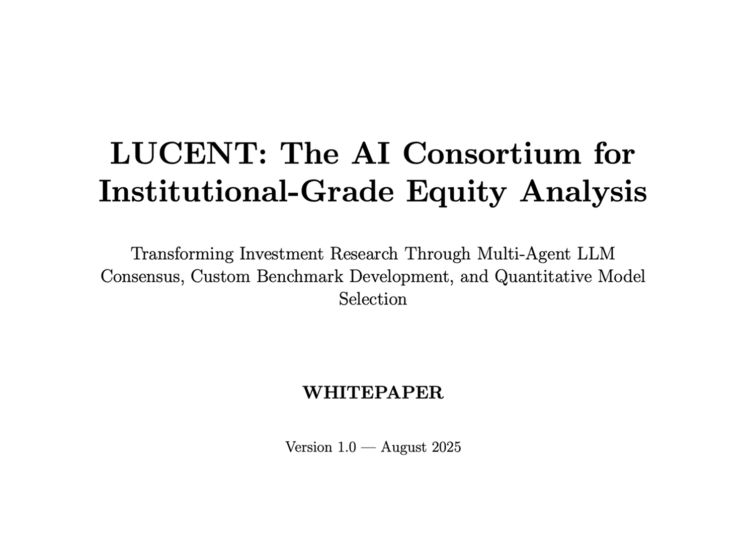 Predictive Power Whitepaper